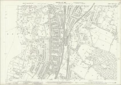 Surrey XIV.14 (includes: Croydon St John The Baptist; Sanderstead) - 25 Inch Map