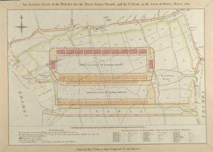 An Accurate Plan of the Docks for the West India Trade