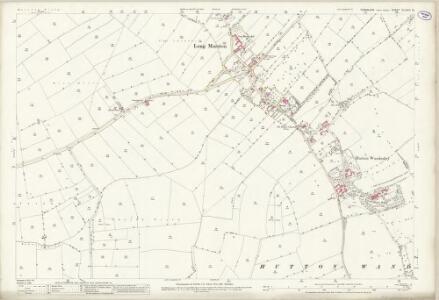 Yorkshire CLXXIII.10 (includes: Hutton Wandesley; Long Marston) - 25 Inch Map