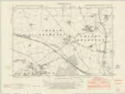 Northamptonshire XXXVII.SE - OS Six-Inch Map