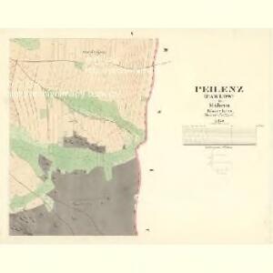 Peilenz (Pawlow) - m2237-1-005 - Kaiserpflichtexemplar der Landkarten des stabilen Katasters