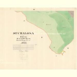Suchalosa - m2947-1-009 - Kaiserpflichtexemplar der Landkarten des stabilen Katasters