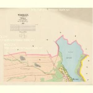 Wobern - c5346-1-002 - Kaiserpflichtexemplar der Landkarten des stabilen Katasters