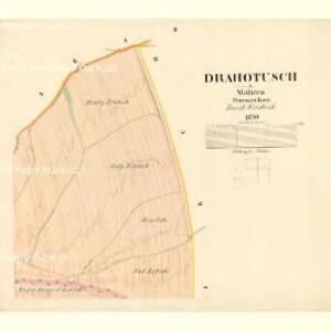 Drahotusch - m0573-1-002 - Kaiserpflichtexemplar der Landkarten des stabilen Katasters