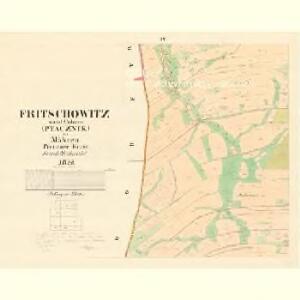 Fritschowitz - m0628-1-004 - Kaiserpflichtexemplar der Landkarten des stabilen Katasters
