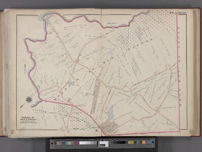 Bergen County, V. 1, Double Page Plate No. 28 [Map of borough of Old Tappan] / by George W. and Walter S. Bromley.