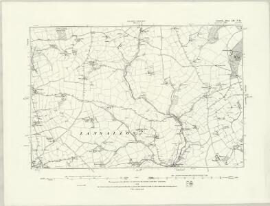 Cornwall LII.NW - OS Six-Inch Map