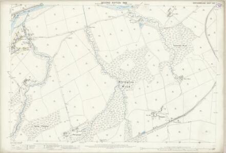 Northumberland (Old Series) XCIII.7 (includes: Haydon) - 25 Inch Map