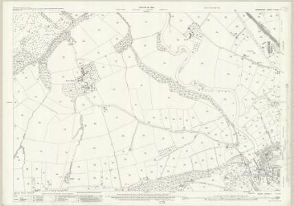 Shropshire LXXVIII.7 (includes: Bromfield; East Hamlet; Ludlow) - 25 Inch Map