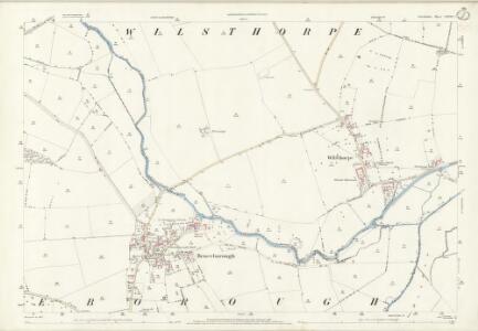 Lincolnshire CXLVI.7 (includes: Braceborough and Wilsthorpe; Greatford; Thurlby) - 25 Inch Map