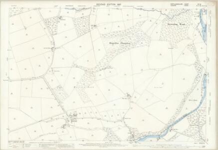 Northumberland (Old Series) CIX.8 (includes: Consett; Shotley Low Quarter) - 25 Inch Map