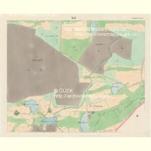 Tiergarten (Obora) - c5349-1-013 - Kaiserpflichtexemplar der Landkarten des stabilen Katasters