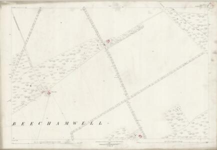 Norfolk LVIII.12 (includes: Beachamwell; Swaffham) - 25 Inch Map