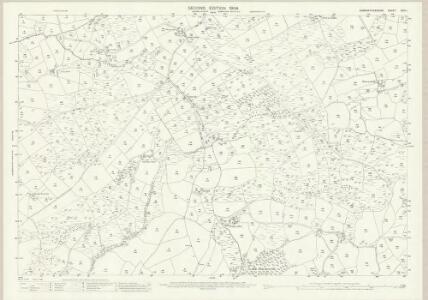 Carmarthenshire XXVI.1 (includes: Caeo; Llansadwrn; Talyllychau) - 25 Inch Map