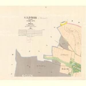 Stezcirek - c7340-1-001 - Kaiserpflichtexemplar der Landkarten des stabilen Katasters