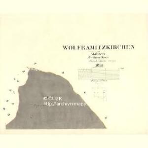 Wolframitzkirchen - m2117-1-001 - Kaiserpflichtexemplar der Landkarten des stabilen Katasters