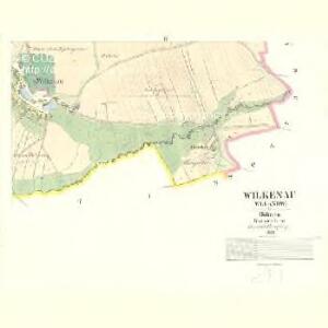 Wilkenau (Wlkanow) - c8689-1-003 - Kaiserpflichtexemplar der Landkarten des stabilen Katasters