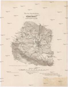 Plan des Gefechtsfeldes von Königinhof am 29ten und 30ten Juni 1866