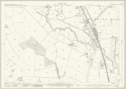 Lancashire CVIII.12 (includes: Burtonwood; Great Sankey; Warrington; Winwick) - 25 Inch Map
