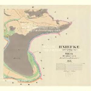 Hniefke (Hniewkow) - m0731-1-003 - Kaiserpflichtexemplar der Landkarten des stabilen Katasters