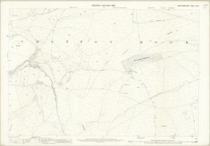 Northumberland (Old Series) XXI.5 (includes: Chatton; Warenton) - 25 Inch Map