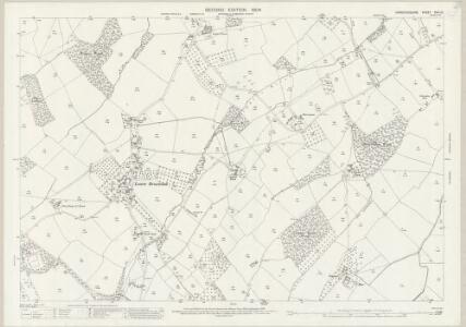 Herefordshire XVIII.10 (includes: Dilwyn; Pembridge; Weobley) - 25 Inch Map