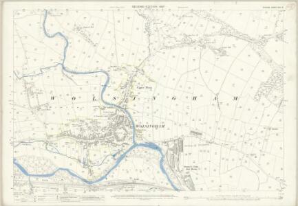 Durham XXV.13 (includes: Wolsingham) - 25 Inch Map