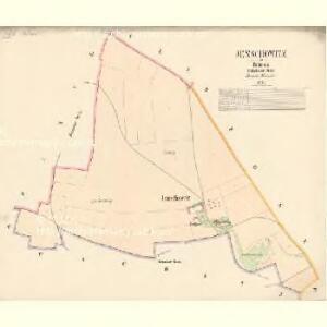 Jenschowitz - c2838-1-001 - Kaiserpflichtexemplar der Landkarten des stabilen Katasters