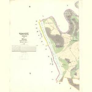 Wossek (Wosek) - c8456-1-002 - Kaiserpflichtexemplar der Landkarten des stabilen Katasters