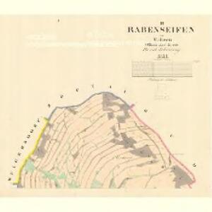 Rabenseifen - m0871-1-001 - Kaiserpflichtexemplar der Landkarten des stabilen Katasters