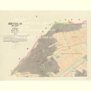 Millikau (Millikowo) - c4668-1-002 - Kaiserpflichtexemplar der Landkarten des stabilen Katasters
