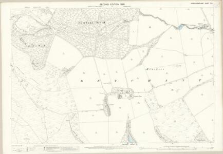 Northumberland (Old Series) XV.4 (includes: Detchant; Lowick) - 25 Inch Map