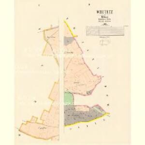 Wrutitz - c4589-1-002 - Kaiserpflichtexemplar der Landkarten des stabilen Katasters
