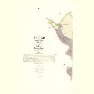 Wratnow - c8808-1-003 - Kaiserpflichtexemplar der Landkarten des stabilen Katasters