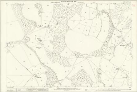 Kent LV.16 (includes: Hastingleigh; Wye) - 25 Inch Map