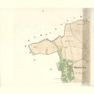 Ossiczko - m2171-1-001 - Kaiserpflichtexemplar der Landkarten des stabilen Katasters