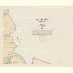 Skorenitz (Skorenic) - c6949-1-003 - Kaiserpflichtexemplar der Landkarten des stabilen Katasters