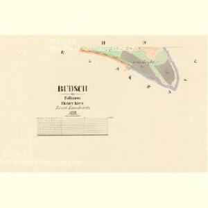 Budsch - c0625-1-002 - Kaiserpflichtexemplar der Landkarten des stabilen Katasters