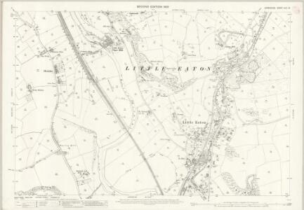 Derbyshire XLV.13 (includes: Allestree; Duffield; Little Eaton) - 25 Inch Map
