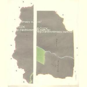 Neudorf (Nowawes) - m2195-1-001 - Kaiserpflichtexemplar der Landkarten des stabilen Katasters