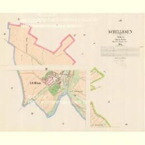 Schellesen - c9393-1-001 - Kaiserpflichtexemplar der Landkarten des stabilen Katasters