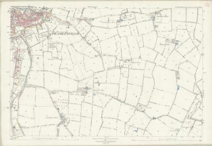 Suffolk XLIX.13 (includes: Framlingham; Parham) - 25 Inch Map