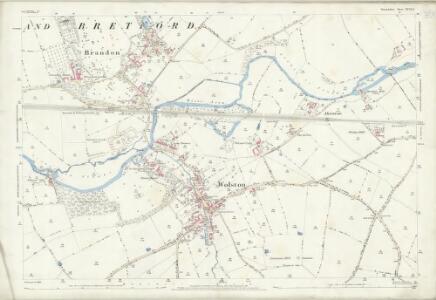 Warwickshire XXVII.3 (includes: Brandon and Bretford; Wolston) - 25 Inch Map