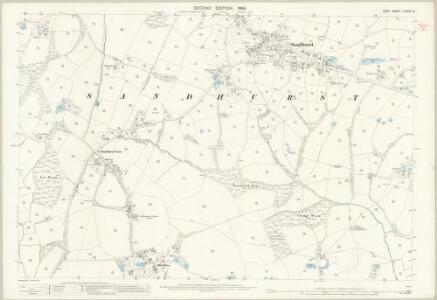 Kent LXXVIII.12 (includes: Sandhurst) - 25 Inch Map