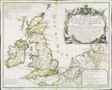 Carte des places fortes et des principaux ports des isles britanniques et des etats d'Hanovre