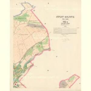 Solnitz (Solnice) - c7140-1-002 - Kaiserpflichtexemplar der Landkarten des stabilen Katasters