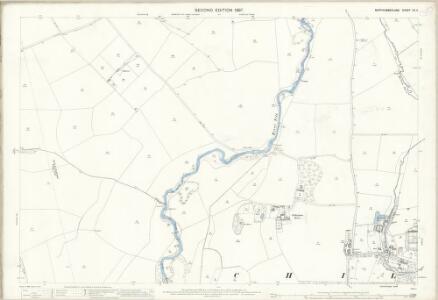 Northumberland (Old Series) XX.11 (includes: Chatton; Chillingham; Newtown) - 25 Inch Map