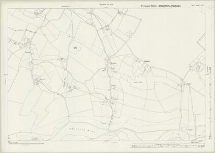 Kent LXXV.1 (includes: Folkestone; Hawkinge; Newington; Paddlesworth) - 25 Inch Map
