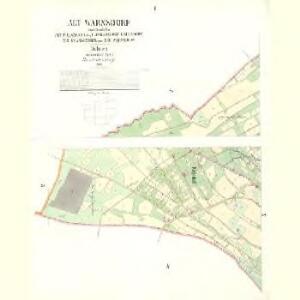 Alt Warnsdorf - c8331-1-002 - Kaiserpflichtexemplar der Landkarten des stabilen Katasters