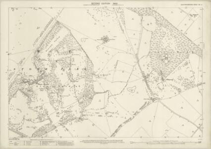 Buckinghamshire XIII.2 (includes: Akeley; Stowe) - 25 Inch Map